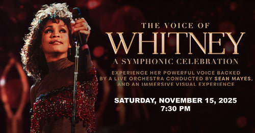 11/15/25 The Voice of Whitney 7:30PM