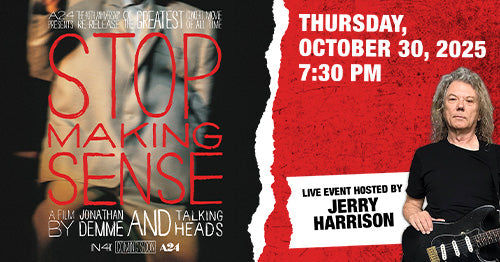 10/30/25 Stop Making Sense 7:30 PM