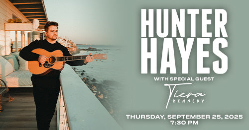 9/25/25 Hunter Hayes 7:30pm