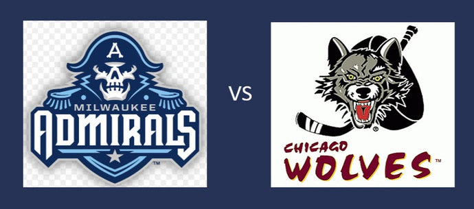Chicago Wolves vs. Milwaukee Admirals • DEC 13 • SAT 6 PM