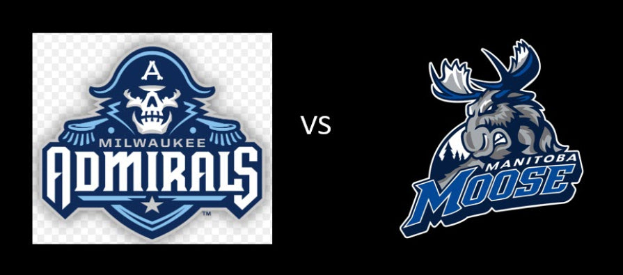 Manitoba Moose vs. Milwaukee Admirals • FEB 28 • SAT 6 PM
