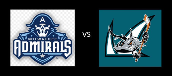 San Jose Barracuda vs. Milwaukee Admirals • MAR 7 • SAT 6 PM
